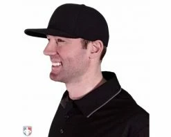 Richardson Umpire Caps Richardson Surge Fitted Base Umpire Cap - 8 Stitch -Baseball Gear Sales 550 Richardson Surge Fitted Base Umpire Cap Worn Side View
