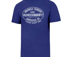 LOUISVILLE SLUGGER Royal Blue Vintage H&B Oval Logo Tee