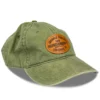 LOUISVILLE SLUGGER Leather Patch Pigment Dye Hat Olive