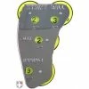 Champro Umpire Gear Champro 4-Dial Optic Yellow Steel Umpire Indicator - 3/2/2 Count
