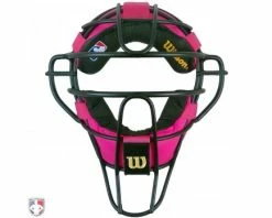 Wilson Umpire Gear Wilson MLB Umpire Mask Replacement Pads - Pink And Black 6 Wilson Umpire Gear Wilson MLB Umpire Mask Replacement Pads - Pink And Black -Baseball Gear Sales A3009 AL PK BK Front 2
