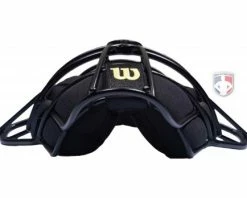Wilson Umpire Gear Wilson Dyna-Lite Aluminum Umpire Mask With Memory Foam -Baseball Gear Sales A3009AL Wilson Dyna Lite Aluminum Umpire Mask Bottom Profile