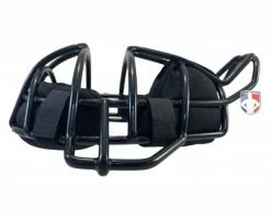 Wilson Umpire Gear Wilson Dyna-Lite Steel Umpire Mask With Memory Foam -Baseball Gear Sales A3009X MEM Wilson Dyna Lite Steel Umpire Mask with Memory Foam side flat