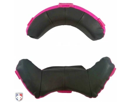 Wilson Umpire Gear Wilson MLB Umpire Mask Replacement Pads - Pink And Black 2 Wilson Umpire Gear Wilson MLB Umpire Mask Replacement Pads - Pink And Black - Image 2