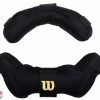Wilson Umpire Gear Wilson Memory Foam Umpire Mask Replacement Pads - Black