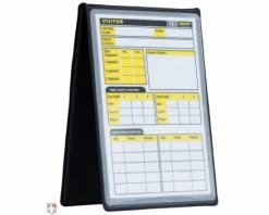 Smitty Umpire "Flip" Style 5" Umpire Lineup Card Holder / Game Card Referee Wallet 9 Smitty Umpire "Flip" Style 5" Umpire Lineup Card Holder / Game Card Referee Wallet -Baseball Gear Sales ACS 502 FLIP STYLE 5 UMPIRE LINEUP CARD HOLDER GAME CARD REFEREE WALLET STANDING WITH YELLOW CARD
