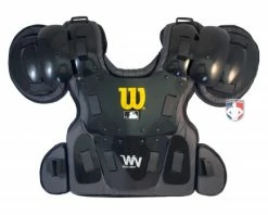 Wilson Umpire Gear Wilson MLB West Vest Pro Gold 2 Memory Foam Umpire Chest Protector -Baseball Gear Sales B7203 Wilson MLB West Vest Pro Gold 2 Memory Foam Chest Protector without padding