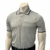 Smitty Umpire Smitty Short Sleeve Body Flex Umpire Shirt - Grey