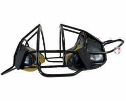 Champro Umpire Gear Champro Lightweight Steel Umpire Mask With Two-Tone 6 Champro Umpire Gear Champro Lightweight Steel Umpire Mask With Two-Tone -Baseball Gear Sales CM71 B Champro Lightweight Steel Umpire Mask with Two Tone side