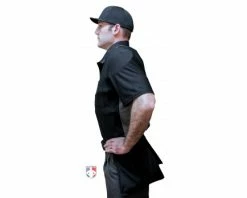 Champro Umpire Gear Champro Air Management Plated Umpire Chest Protector -Baseball Gear Sales CPAMT Champro Air Management Plated Umpire Chest Protector worn side