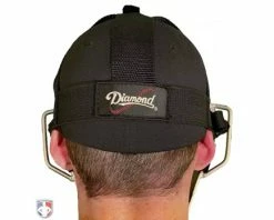 Diamond Umpire Gear Diamond Silver Big League Aluminum Umpire Mask With Leather -Baseball Gear Sales DFM BL SV Diamond Silver Big League Aluminum Umpire Mask with Leather Worn Back Harness View