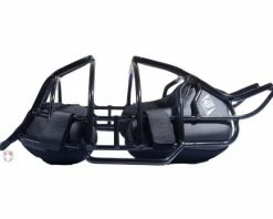 Diamond Umpire Gear Diamond IX3 Aluminum Umpire Mask With Quik-Dry -Baseball Gear Sales DFM UMP BK Profile