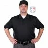 Smitty Umpire Smitty Vertical Stripe Umpire Shirt - Black