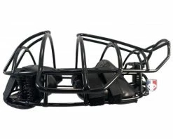 Force3 Umpire Gear Force3 Defender Umpire Mask -Baseball Gear Sales F3 DEF BK BK Force3 Defender Umpire Mask with Black flat side