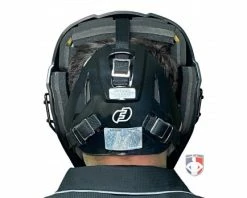 Force3 Umpire Gear Force3 Black Defender Hockey Style Umpire Helmet 11 Force3 Umpire Gear Force3 Black Defender Hockey Style Umpire Helmet -Baseball Gear Sales F3 HSMv3 BK Force3 Black Defender Hockey Style Umpire Helmet worn back
