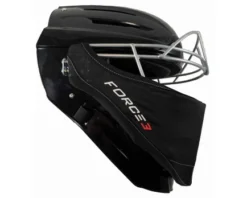 Force3 Umpire Gear Force3 Cloth Mask For Umpire Masks & Helmets -Baseball Gear Sales F3 PPE HSM Force3 PPE HSM Worn Side View