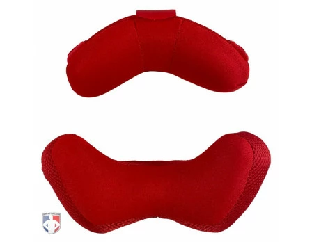 ALL-STAR Umpire Gear All-Star LUC Umpire Mask Replacement Pads - Red 2 ALL-STAR Umpire Gear All-Star LUC Umpire Mask Replacement Pads - Red - Image 2