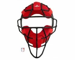 ALL-STAR Umpire Gear All-Star LUC Umpire Mask Replacement Pads - Red 5 ALL-STAR Umpire Gear All-Star LUC Umpire Mask Replacement Pads - Red -Baseball Gear Sales FM4000LUC All Star LUC Umpire Mask Replacement Pads Red with Black Mask 2