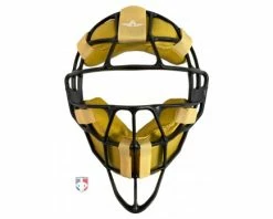 ALL-STAR Umpire Gear All-Star FM4000MAG Umpire Mask Replacement Pads - Deerskin -Baseball Gear Sales FM4000MAG RP DS All Star FM4000MAG Umpire Mask Replacement Pads Deerskin on black