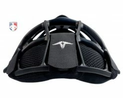 ALL-STAR Umpire Gear All-Star Black Magnesium Umpire Mask With Black LUC -Baseball Gear Sales FM4000MAG UMP BK BK All Star Black Magnesium Umpire Mask with Black top flat