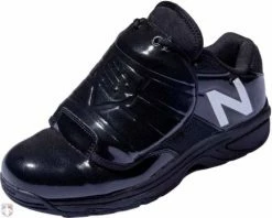 New Balance Referee And Umpire Shoes New Balance V3 Black & White Low-Cut Umpire Plate Shoes