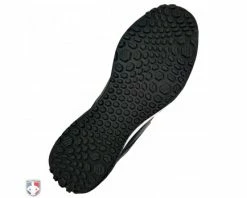 New Balance Referee And Umpire Shoes New Balance V3 Black & White Mid-Cut Umpire Base Shoes -Baseball Gear Sales MUM950T3 New Balance V3 Black White Mid Cut Umpire Base Shoes Sole View