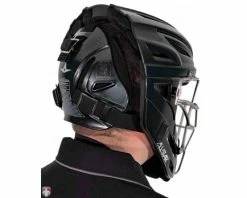 ALL-STAR Umpire Gear All-Star System 7 Umpire Helmet -Baseball Gear Sales MVP2500 All Star System 7 Umpire Helmet Worn Back Angled