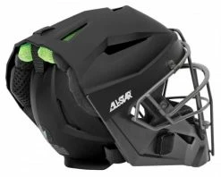 ALL-STAR Umpire Gear All-Star Matte Black MVP5 Umpire Helmet 11 ALL-STAR Umpire Gear All-Star Matte Black MVP5 Umpire Helmet -Baseball Gear Sales MVP5 All Star Matte Black MVP5 Umpire Helmet w Defexion Tech backside