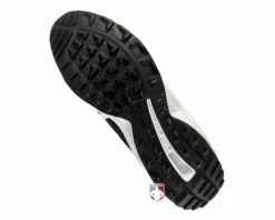 Mizuno Ambition 2 All-Surface Black & White Mid-Cut Shoes -Baseball Gear Sales MZ AB2L Mizuno Ambition 2 All Surface Low Cut Umpire Referee Turf Shoe Bottom 2