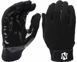 Neumann Officials Gloves Neumann All-Black Officials Gloves With Synthetic Palms