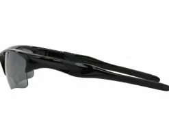 Oakley Half Jacket 2.0 XL Sunglasses - Polished Black/Black Iridium -Baseball Gear Sales O9 154 Oakley Half Jacket 2.0 XL Sunglasses Polished Black Black Iridium Side View