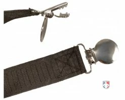 Plate-Pro Umpire Shirt Stays -Baseball Gear Sales PLT PRO Gaitor clips closeup