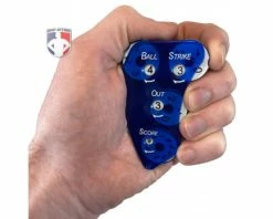 Markwort 4-Dial Precision Blue Umpire Indicator With Score - 4/3/3 Count 7 Markwort 4-Dial Precision Blue Umpire Indicator With Score - 4/3/3 Count -Baseball Gear Sales PP IBL Markwort 4 Dial Precision Blue Umpire Indicator with Score 4 3 3 Count in hand