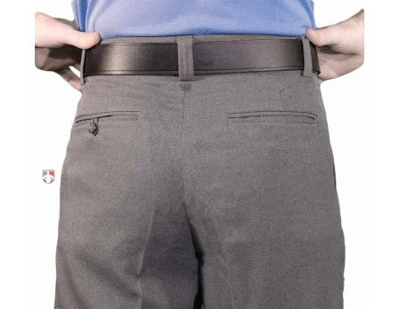 Smitty Umpire Smitty Heather Grey Combo Umpire Pants With Expander Waistband 3 Smitty Umpire Smitty Heather Grey Combo Umpire Pants With Expander Waistband - Image 3