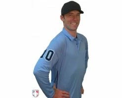 Smitty Umpire Smitty Long Sleeve Vertical Stripe Umpire Shirt 32 Smitty Umpire Smitty Long Sleeve Vertical Stripe Umpire Shirt -Baseball Gear Sales S311 PB with N4 SUB BPBW