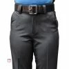 Smitty Umpire Smitty Women's Performance Poly Spandex Charcoal Grey Flat Front Base Umpire Pants