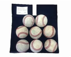 Smitty Umpire Smitty Deluxe XL Expandable Umpire Ball Bag -Baseball Gear Sales S383 8baseballs white background 1