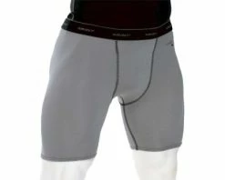 Smitty Umpire Smitty Grey ComfortTech Compression Shorts With Cup Pocket