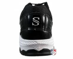 Smitty Umpire Smitty V2 Black & White Umpire / Referee Field Shoes -Baseball Gear Sales SM FIELDv2 Smitty V2 Black White Umpire Referee Field Shoes back wm
