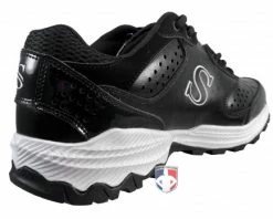 Smitty Umpire Smitty V2 Black & White Umpire / Referee Field Shoes -Baseball Gear Sales SM FIELDv2 Smitty V2 Black White Umpire Referee Field Shoes heel inside