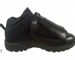 Smitty Umpire Smitty All-Black Mid-Cut Umpire Plate Shoes -Baseball Gear Sales SM Plate Side Inside