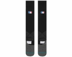 Stance Socks Stance MLB Diamond Pro Over-the-Calf Socks - Black -Baseball Gear Sales STN MLB OTC BK Stance MLB Diamond Pro Over the Calf Socks Black Back View