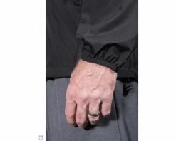 Smitty Umpire Smitty Major League Replica Convertible Umpire Jacket - Black -Baseball Gear Sales Smitty convert cuff