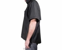 Smitty Umpire Smitty Major League Replica Convertible Umpire Jacket - Black -Baseball Gear Sales Smitty convert side short