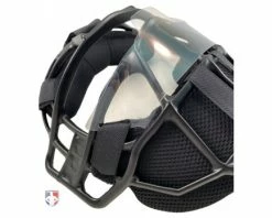 ALL-STAR Umpire Gear All-Star Tektor Shield For Umpire Masks & Helmets -Baseball Gear Sales TEK All Star Angled 0.5x