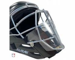 ALL-STAR Umpire Gear All-Star Tektor Shield For Umpire Masks & Helmets -Baseball Gear Sales TEK Side 0.5x