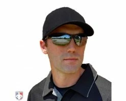 Tifosi Optics Tifosi Intense Sunglasses - Gloss Black / Smoke -Baseball Gear Sales Tifosi Intense Sunglasses Gloss Black Smoke Worn Front View