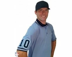 4" Black On Light Blue On White Precision-Cut Number -Baseball Gear Sales U126 CBBK with N4 SUB BPBW