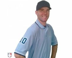 3" Navy On Powder Blue On White Precision-Cut Number 6 3" Navy On Powder Blue On White Precision-Cut Number -Baseball Gear Sales U126 PB with N3 SUB NPBW