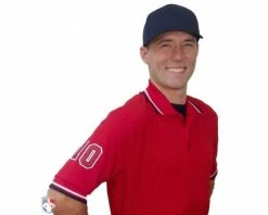 3" Red On Navy On White Precision-Cut Number -Baseball Gear Sales U126 SC with N3 SUB RNW 1